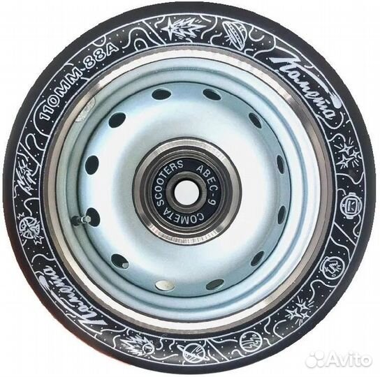 Колесо для самоката Комета 110 мм