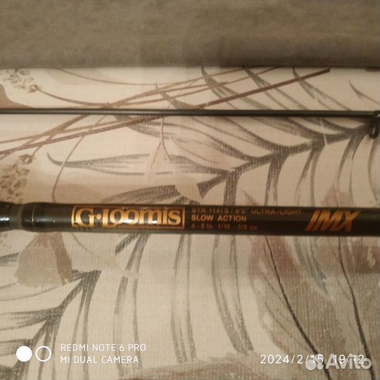 Спиннинг G.Loomis IMX 9'6
