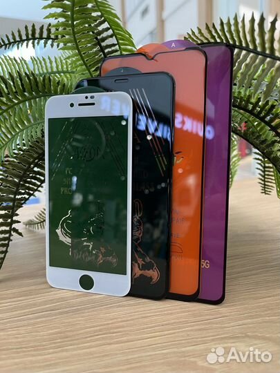 Защитное стекло на iPhone 6plus