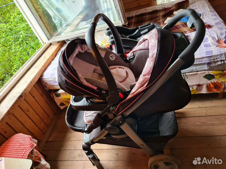 Коляска из Америки Graco 3 в 1, б/у