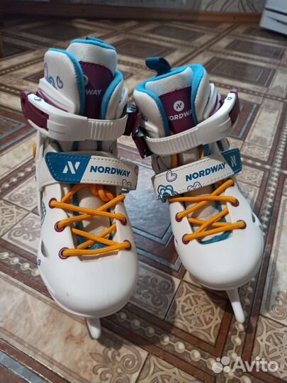 Коньки детские раздвижные Nordway Julia