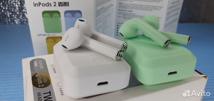 Беспроводные наушники Inpods2 c Touch Control