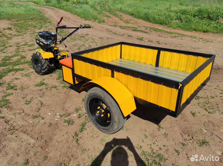 Прицеп к мотоблоку 