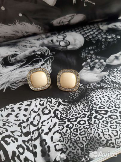Серьги Дизайнерские Винтажные