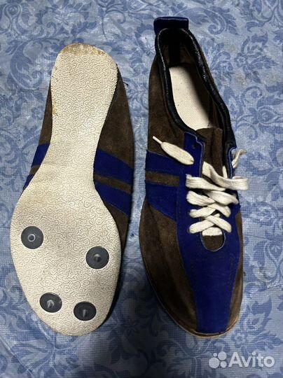 Кеды, шиповки, замша. Раритет