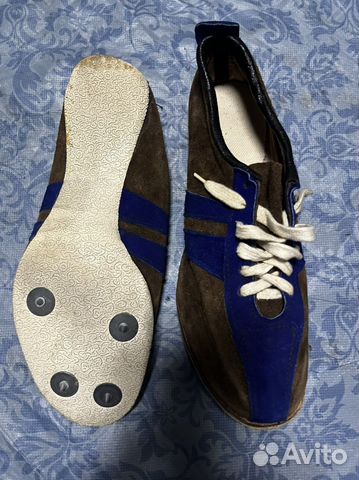 Кеды, шиповки, замша. Раритет