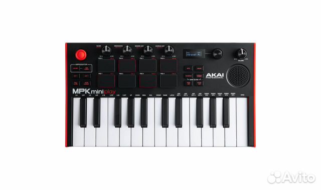 Akai MPK Mini Play (новая клавиатура с динамиком)