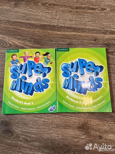 Super Minds 2 учебник и рабочая тетрадь б/у
