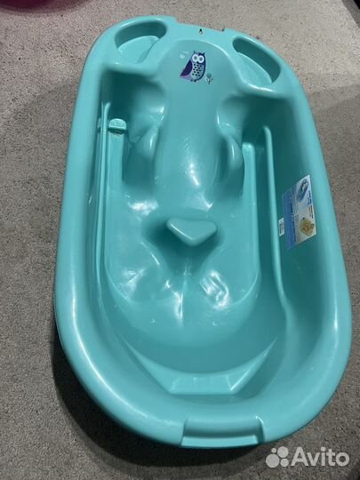 Ванночка для купания с горкой