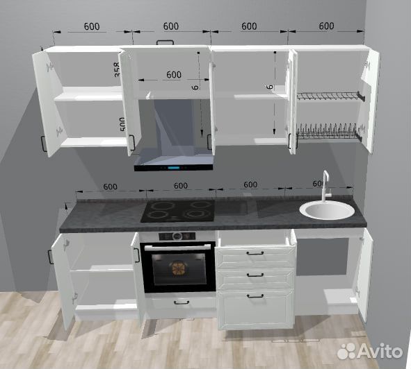 Новая кухня / новый кухонный гарнитур