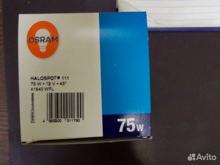 Галогеновые лампы osram