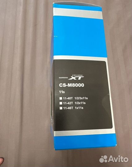 Кассета Shimano XT 11s, 11т-46т