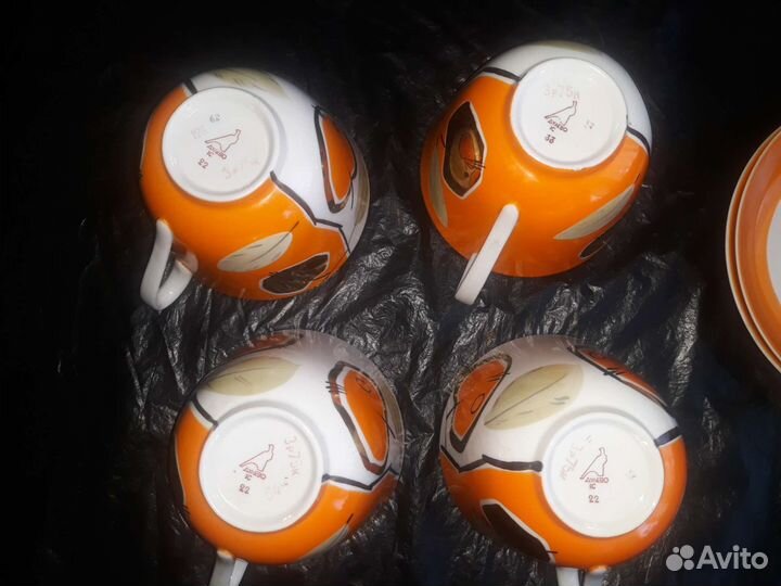 Чайные пары дулево ссср.Бокалы Фужеры