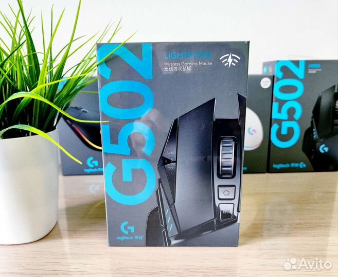 Игровая мышь Logitech G502 lightspeed Оригинал