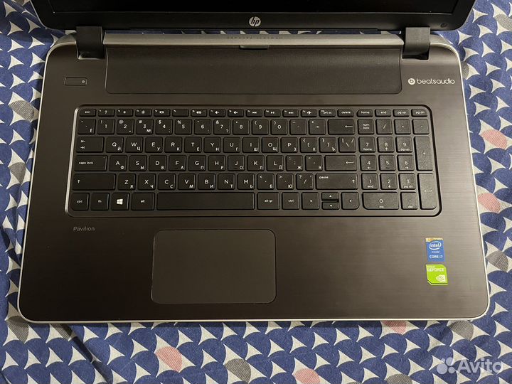 Ноутбук hp pavilion 17