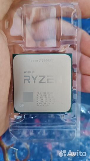 Ryzen5 3600XT комплект box (Процессор и кулер)