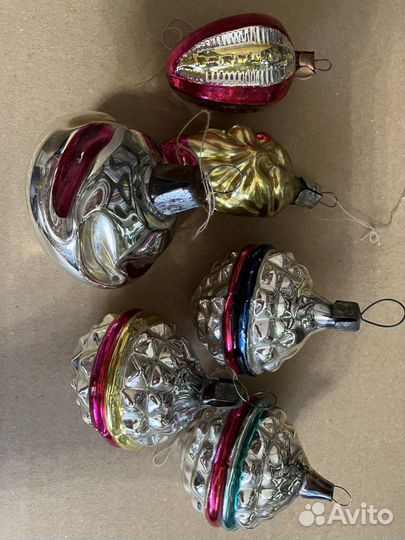 Новогодние игрушки на елку СССР