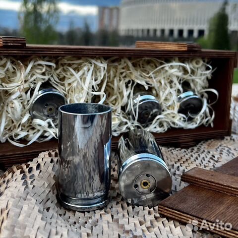 Наборы стопок из гильз подарок мужчине