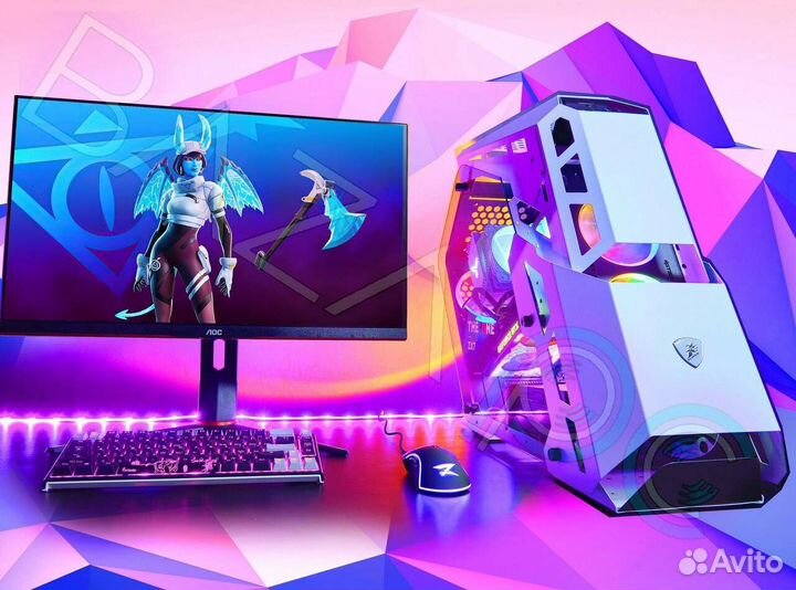 Новый игровой пк Intel Core i7 12700K / RTX 4070