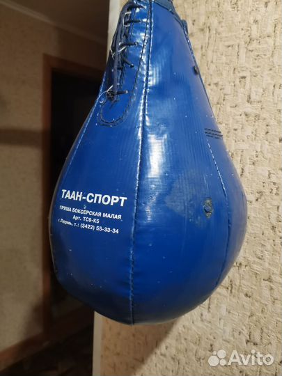 Боксерская груша и турник