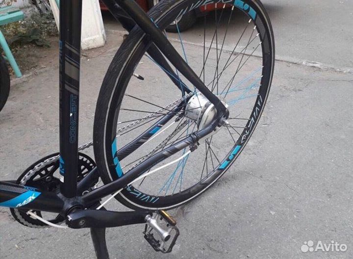 Велосипед mbk concept планетарная втулка Shimano