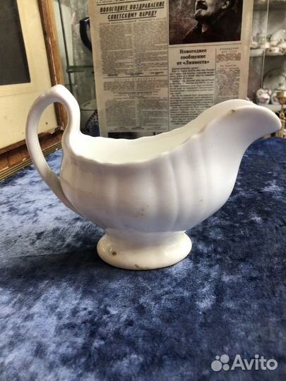 Соусник Гарднер клеймо 1810-1830 года