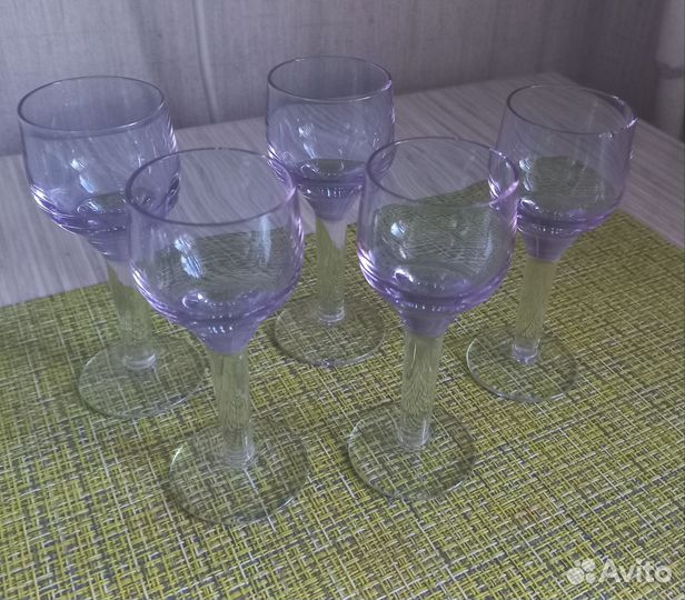 Фужеры, бокалы, рюмки