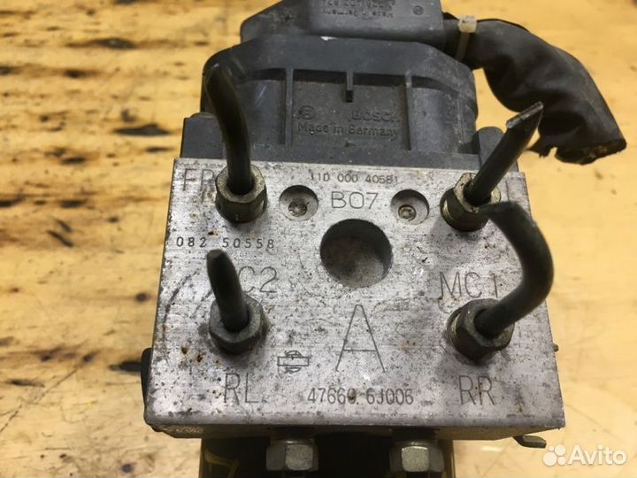 Блок ABS Nissan Bluebird QU14 QG18DE 2000