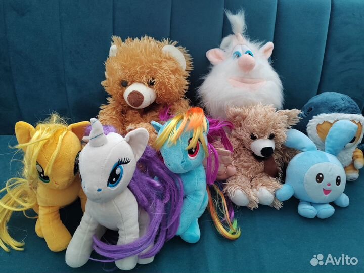 Мягкие игрушки пакетом
