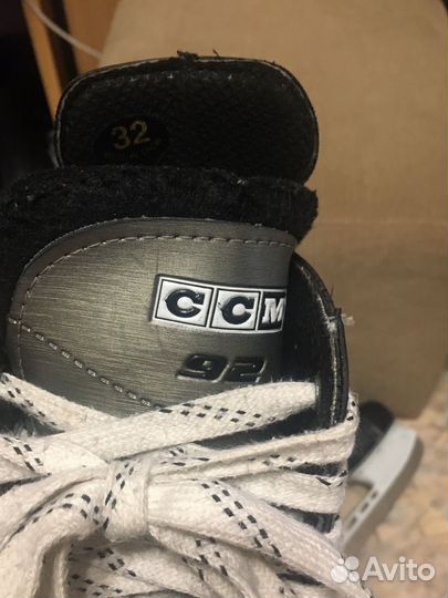 Коньки хоккйные детские 32 р. CCM