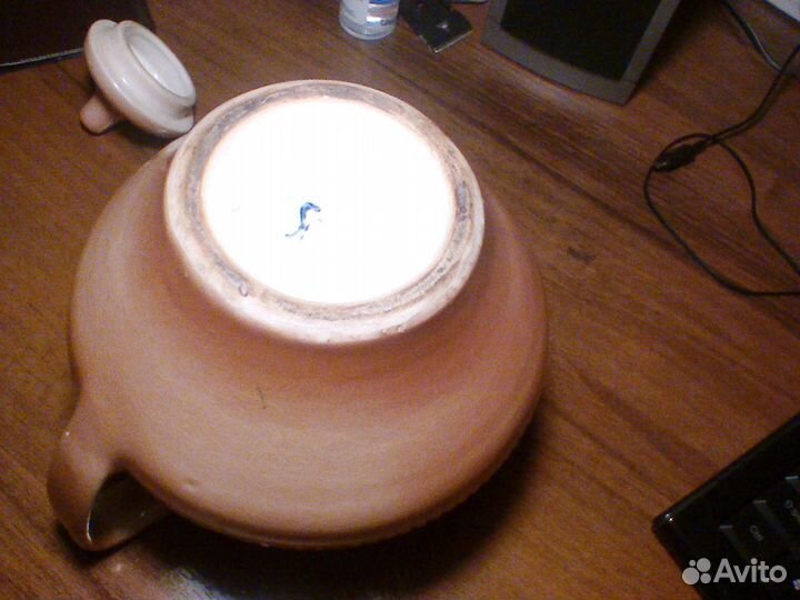 Чайник, сахарница, бутыль керамика СССР