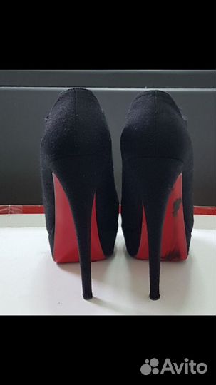 Ботильоны с открытым носом Christian Louboutin