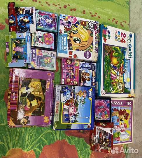 Пазлы детские