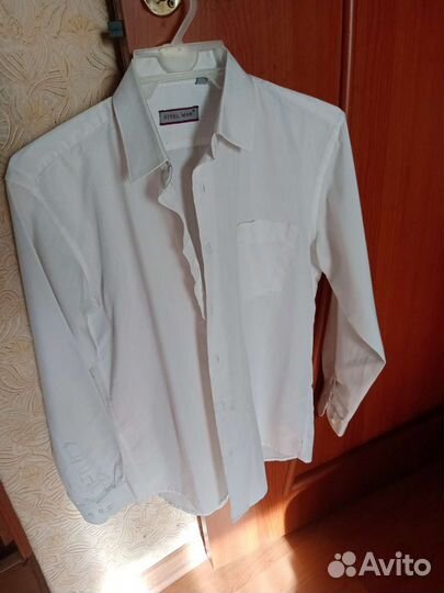 Галстук школьный и рубашка