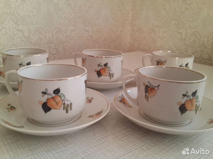 Чайная пара 5шт 
