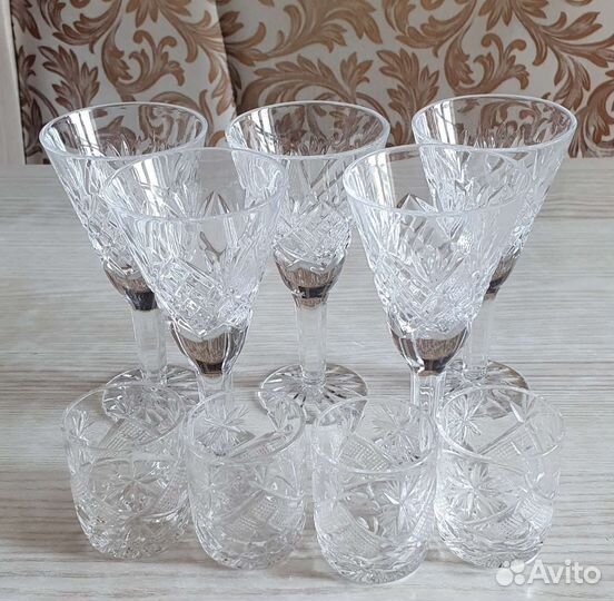 Хрустальная посуда СССР