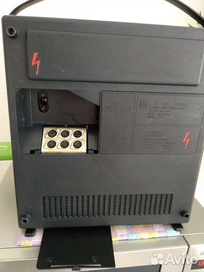 Катушечный магнитофон нота-203