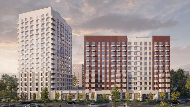 Квартира-студия, 19,8 м², 8/17 эт.