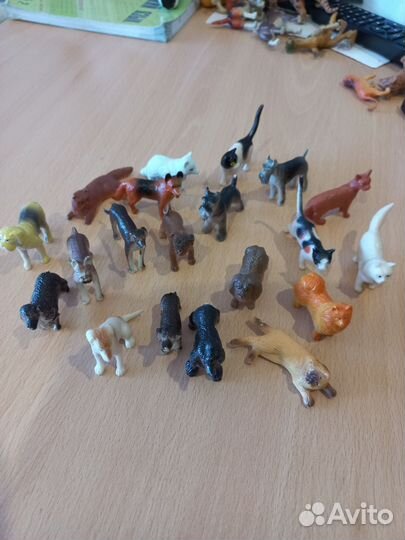 Игрушки кошечки и собачки