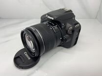 Зеркальный фотоаппарат Canon 100D + 18-55mm kit