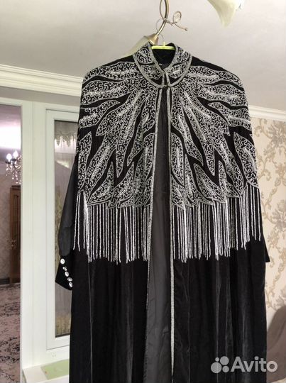 Накидка велюровая