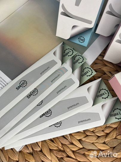 Пилки, файлы Smart и инстумент для маникюра