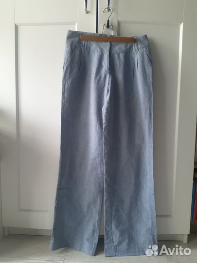 Брюки лен