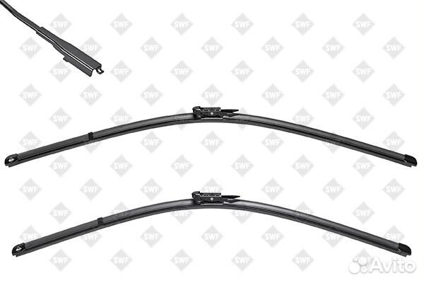 Щетки стеклоочистителя бескаркасные 700/650мм 1194