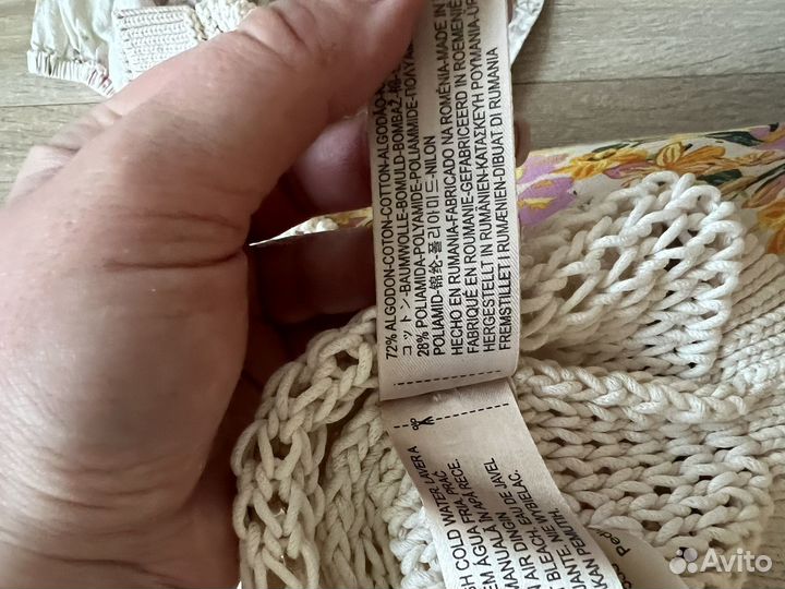 Хлопковый свитер massimo dutti