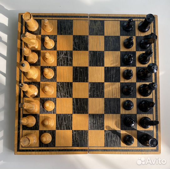 Шахматы деревянные 1962г 40/40см