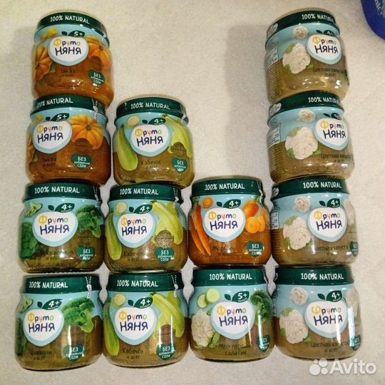 Продаются детские овощные пюрешки