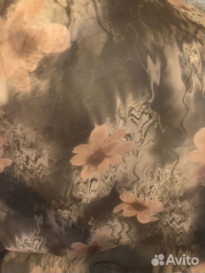 Шифон отрез новый 115*115