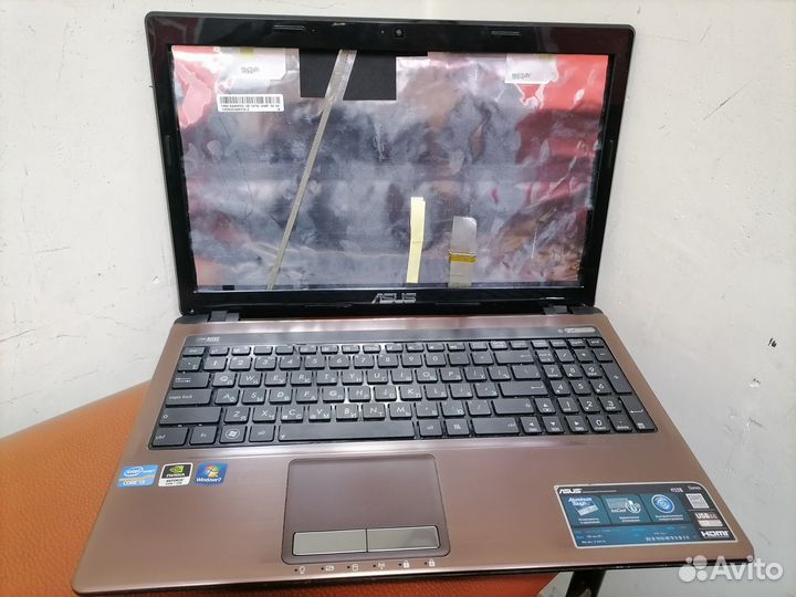 Ноутбук Asus k53s (разбор)
