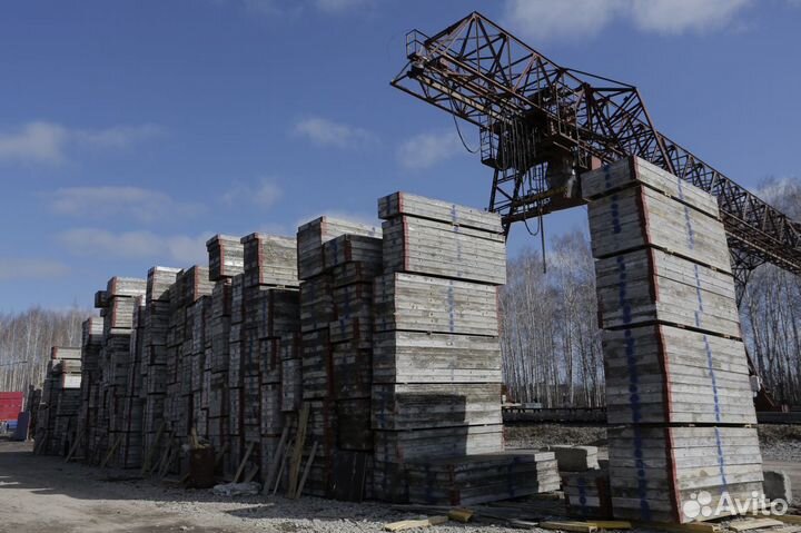 Опалубка крупнощитовая